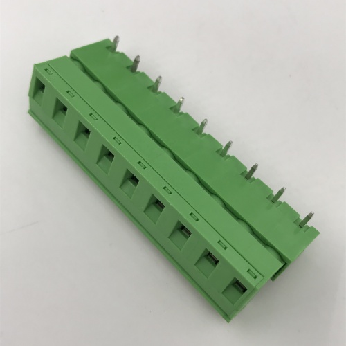 9 way contact 7.62 pitch plug-in terminal block