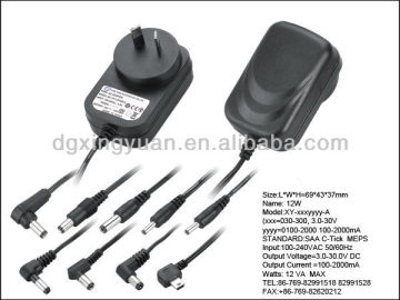 AC/DC Plug Adapter 10V DC 1Amp Power Supply