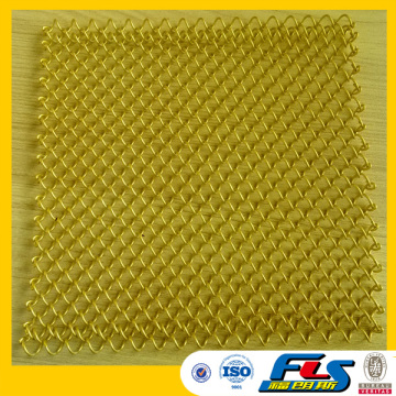 Best Price Decorative Chain Link Curtain Mesh/Decorative Metal Curtain/Fireplace mesh curtain