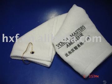 embroidered golf towels