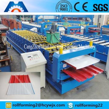 sandwich panel roofing tile making machine