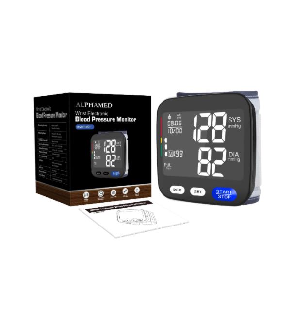 Sertifikasi Profesional Pergelangan tangan Sphygmomanometer OEM Akurat Smart Healthcare BP Mesin Digital Monitor Tekanan Darah