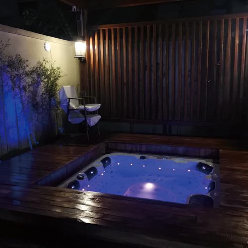 Usa Made Hot Tubs Hot Sale Freestanding 6 Person Hottub Spa