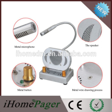 The train station window intercom system