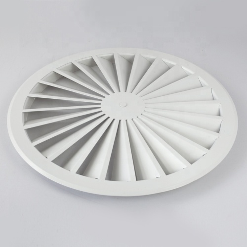 Round Swirl Diffusers with 22/24 Fixed Blades