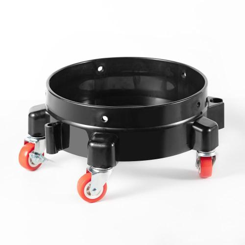 SGCB Pro 12&#39;&#39; Bucket Dolly Easy Push Rolling Bucket Dolly 5-Rollen-Lenkrollen zum Bewegen um 360 Grad Drehen für 5-Gallonen-Eimer