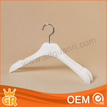 Top quality White S hook plastic garment hanger