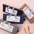 Custom cute cartoon cat PU pencil case