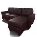 Cheap Leather L Shape Sectional Sofa Set