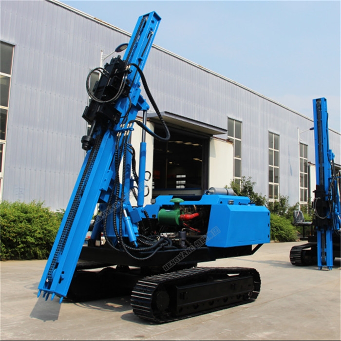 Engineering Rotary drilling rig hammer hydraulic crawler pile driver