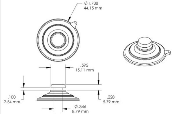 Custom Design Mini Vacuum Suction Cup