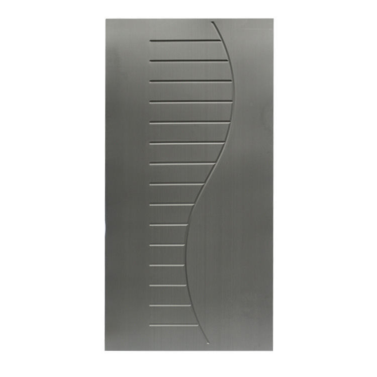 Emboss Design Custom Thickness 0.9 mm Color  Steel Gate sheet Plate for Door Manufacturing