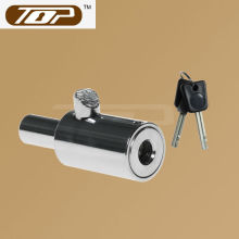 disc key push botton trailer lock