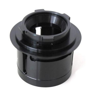 Black anodized AL7075 CNC Turning CNC Lathe Parts