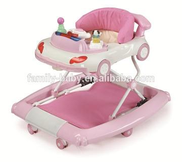 Rolling Baby walkers X210 Music car toys baby walker Plastic Baby Walker