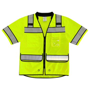 Wholesale Customized Logo Printed Hi Vis Safety Vest
