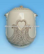 porcelain urn