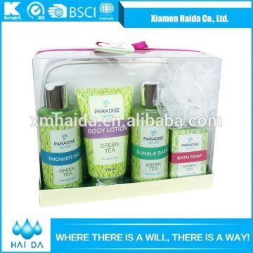 Famours korean green tea skin care set