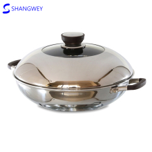 Stainless Steel Nonstick Wok for Stove