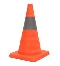 2022 New Collapsible Retractable Orange PVC Plastic Safety Traffic Cones