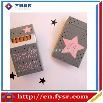 Promotional Gift Custom Logo Silicone Cigarette Case 20packs