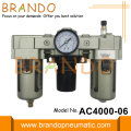 AC4000-06 3/4 &#39;&#39; Pneumatisk FRL-filterregulator Smörjare