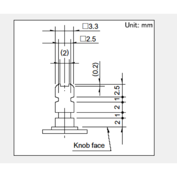 Spun series push switch