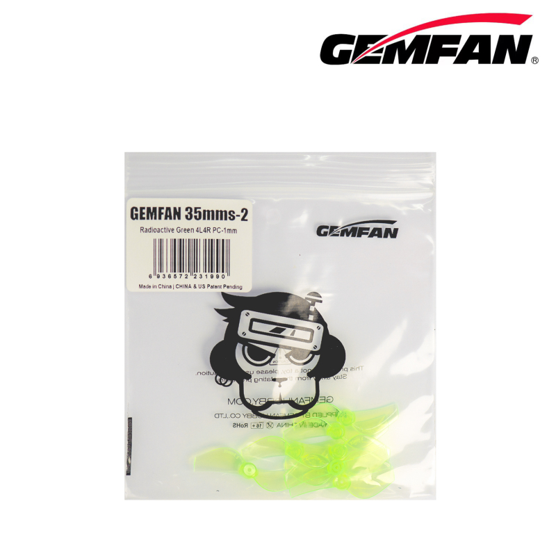 GEMFAN 35mmS 2 Blade FPV Drone Propeller