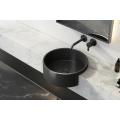 Black Bathroom Sink SUS304 Round Hand Wash Basin