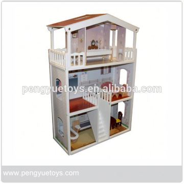 toy house	,	miniature doll house	,	toy doll house play set