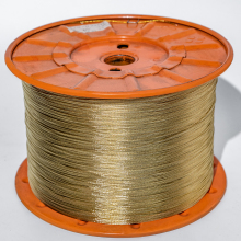 Copper plated steel wire