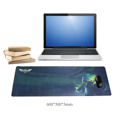 Customised Mat Wireless Stitched Edges Mouse Pad