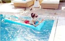 Portable PVC single air floating bed