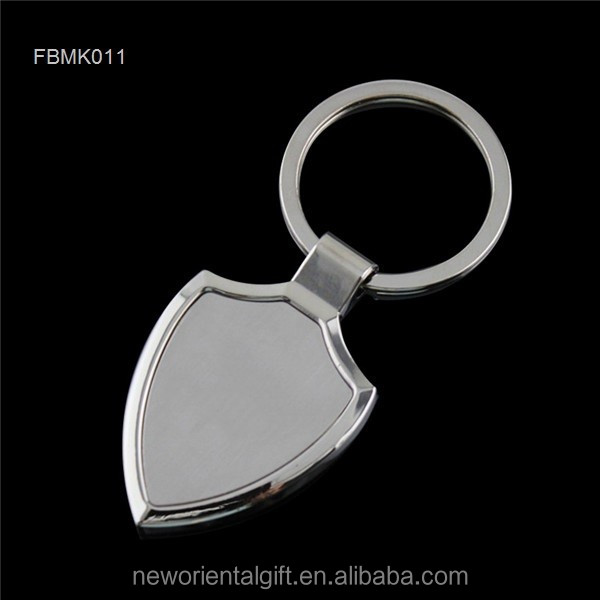 Laser Engraved Zinc Alloy Keychain