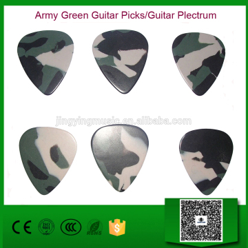 Army Green Guitar Picks
