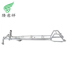 Three-wheeled recreational electric vehicle frame