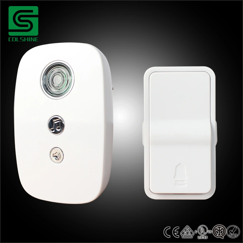 Colshine AC Wireless Funny Doorbell/ Wireless Security Plug in Door Bell/ Door Hanging Bell