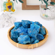 Wholesale Natural Blue Apatite Crystal Rough Stones