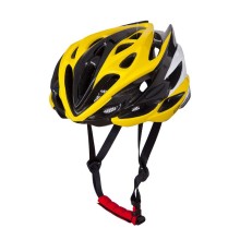 In mold safety cycling helmets
