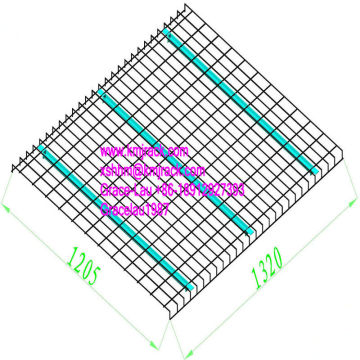 Wire Steel Decking for Pallet Rack