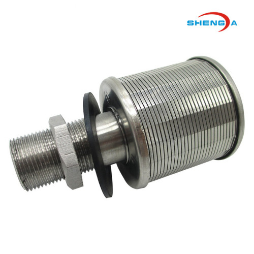 Stainless Steel Wedge Wire Single Headed Filter Nozzle
