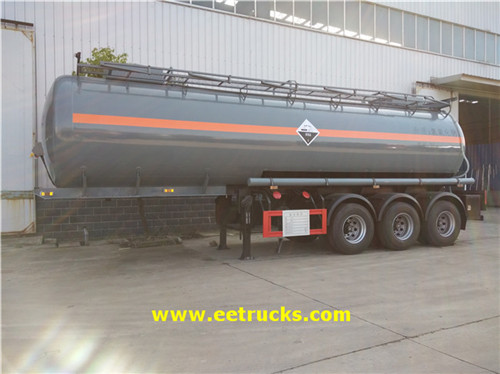 3 Axle 8000 Galton Sodium Hydroxide Trailers