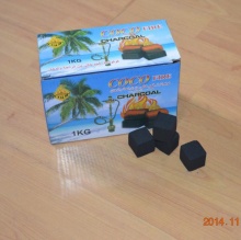 HongQiang long burning time 7200Kcal indonesia coconut cube charcoal