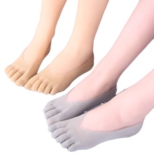 Summer Velvet Women's Five-Finger Boat Socks