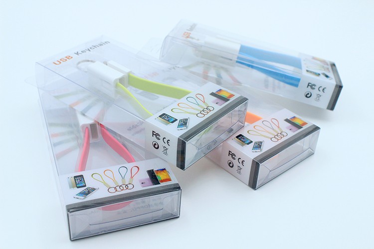 Yijiashishang Portable Short USB Charging Data Cable For iPhone For Android