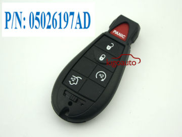 5button car key smart key fobik key keyless entry for Chrysler Jeep Dodge