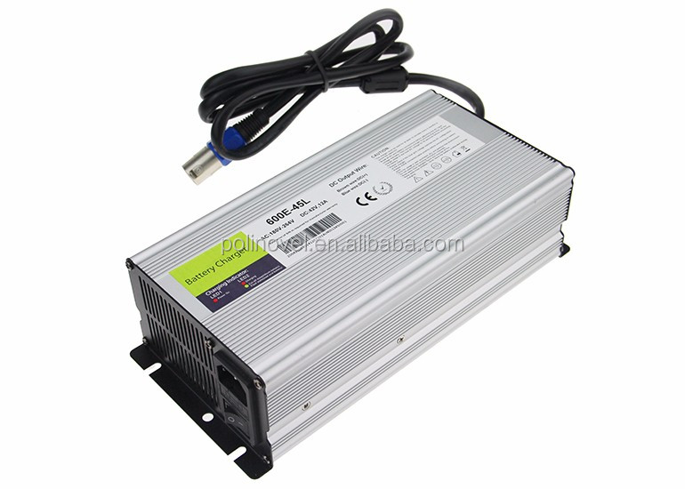 Polinovel 600w smart lithium-ion 12v 24v 36v 48v li ion battery charger