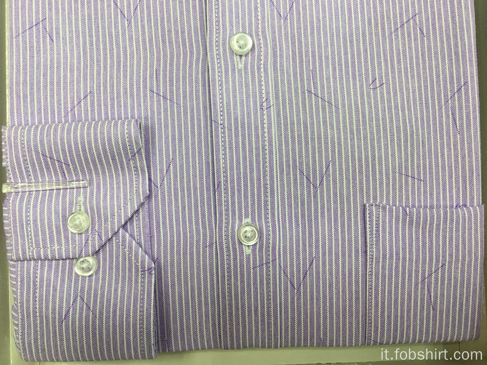 Camicia da lavoro personalizzata tinta in filo