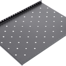 19-inch Wire Frame Shelf - Fixed Server Rack Shelf for 1U/2U/3U/4U Network Cabinet