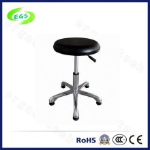 ESD PU Laboratory Saddle Stool - Black Chair